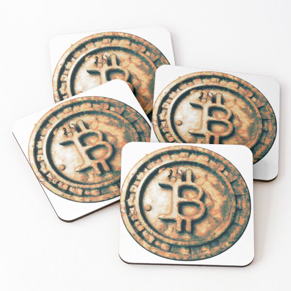 Item preview, Antique Bitcoin Coin Old Copper Steampunk Classic designed and sold by Eso-Genesis.