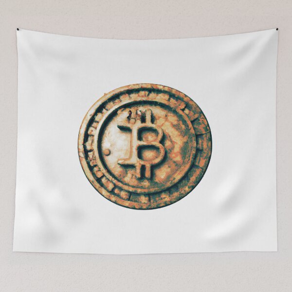 Item preview, Antique Bitcoin Coin Old Copper Steampunk Classic designed and sold by Eso-Genesis.