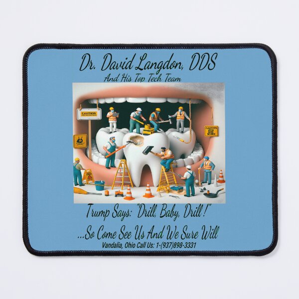 Item preview, Dr. Langdon DDS ~Drill 2 designed and sold by Hall-O-Gram.
