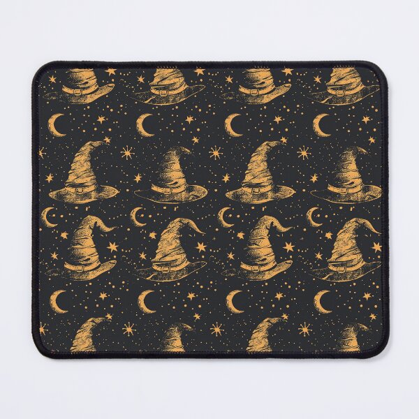 Item preview, Wizard or Witch Hat Design on Black with Moons and Stars designed and sold by NikkofTime.