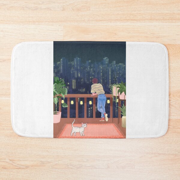 Item preview, Night Illustration designed and sold by Divya-Hirodiya.