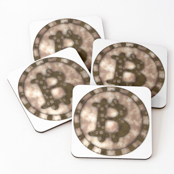 Item preview, Antique Bitcoin Coin Old Copper Steampunk Classic designed and sold by Eso-Genesis.