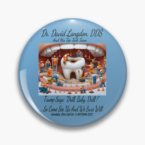 Item preview, Dr. Langdon DDS ~Drill 5 designed and sold by Hall-O-Gram.
