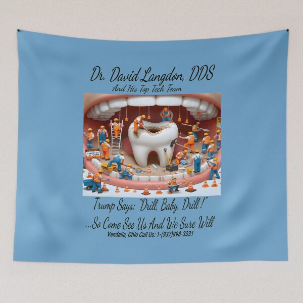 Item preview, Dr. Langdon DDS ~Drill 5 designed and sold by Hall-O-Gram.