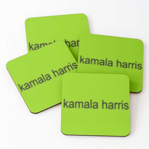 Item preview, Kamala Harris BRAT Logo designed and sold by PoliticalShopp.