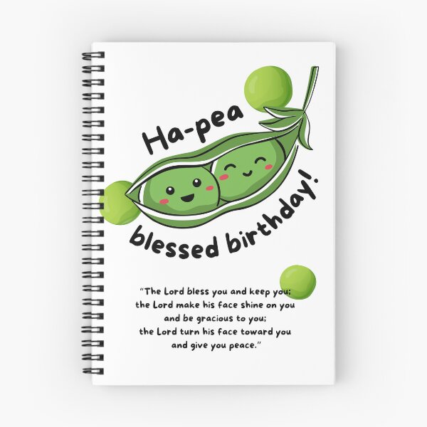 Artikelvorschau, Green Ha-Pea Gesegnete Geburtstagsgrüße Wortspiel entworfen und verkauft von OKaye29.