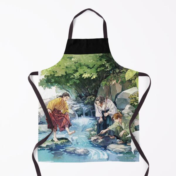 Item preview, Three raven bothers chilling in the river designed and sold by LittleTwichArt.