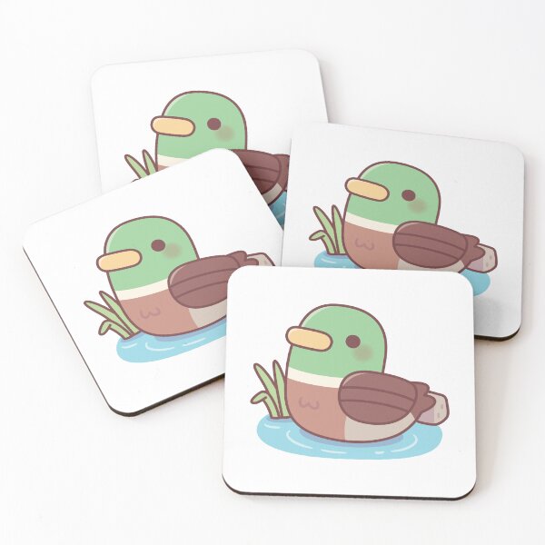 Item preview, Cute Mallard Duck Swimming In The Pond designed and sold by rustydoodle.