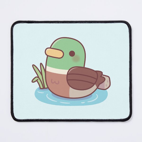 Item preview, Cute Mallard Duck Swimming In The Pond designed and sold by rustydoodle.