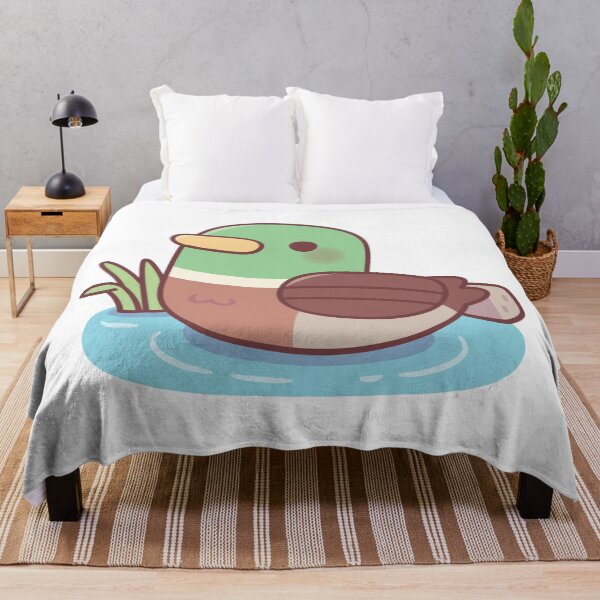Item preview, Cute Mallard Duck Swimming In The Pond designed and sold by rustydoodle.