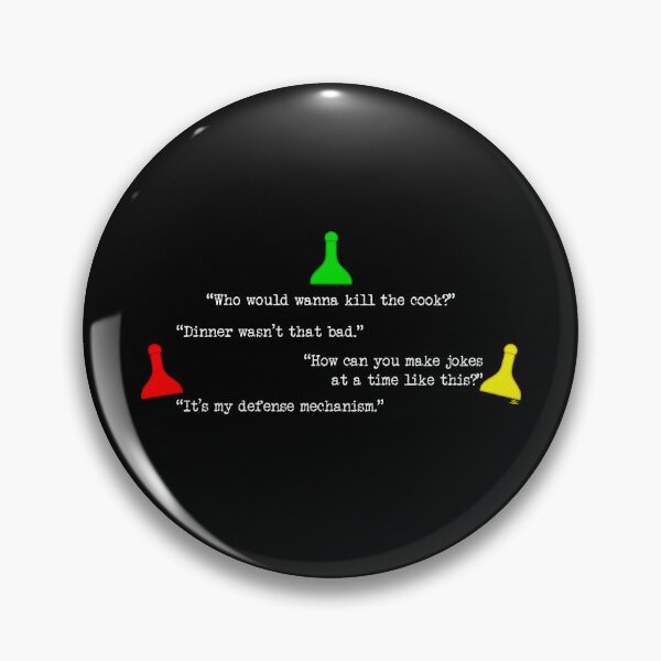 Item preview, Clue Dinner Quote designed and sold by SpectreSparkC.