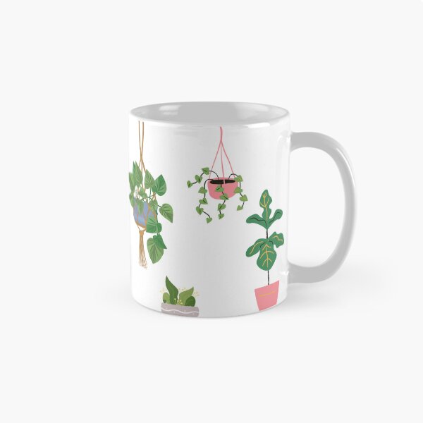 Item preview, Pot Plants || Nature-inspired Mug designed and sold by SoulOfOasis.