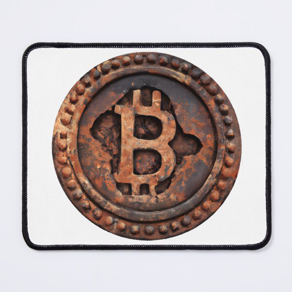 Item preview, Antique Bitcoin Coin Old Copper Steampunk Classic designed and sold by Eso-Genesis.
