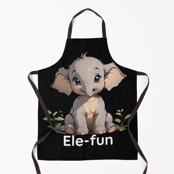 Item preview, Ele-fun Adventures: Cute Baby Elephant T-Shirt designed and sold by ArchVibe.