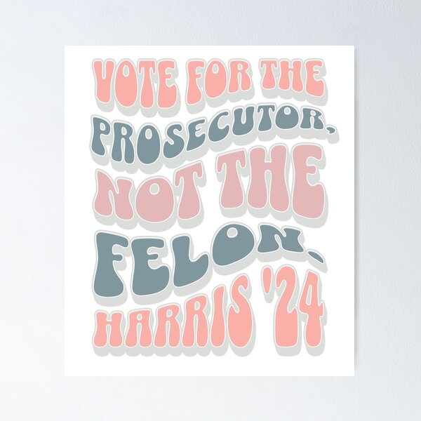 Item preview, Vote por el fiscal, no por el delincuente designed and sold by Katey1285.