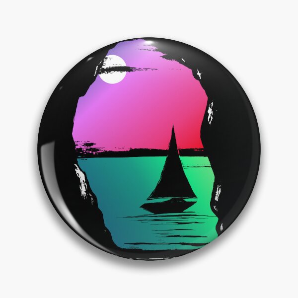 Item preview, Sailboat at sunset designed and sold by blankshirt.