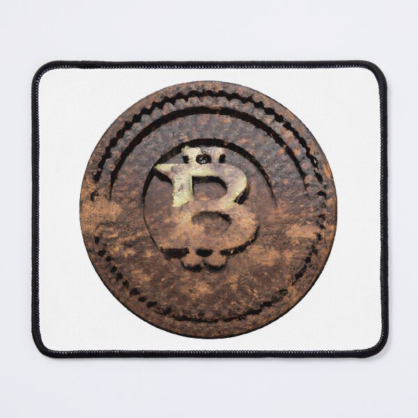 Item preview, Antique Bitcoin Coin Old Copper Steampunk Classic designed and sold by Eso-Genesis.