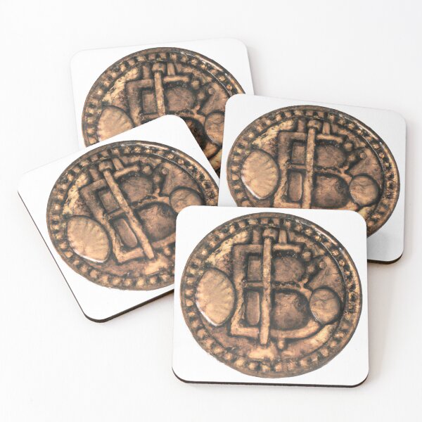 Item preview, Antique Bitcoin Coin Old Copper Steampunk Classic designed and sold by Eso-Genesis.