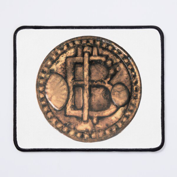 Item preview, Antique Bitcoin Coin Old Copper Steampunk Classic designed and sold by Eso-Genesis.