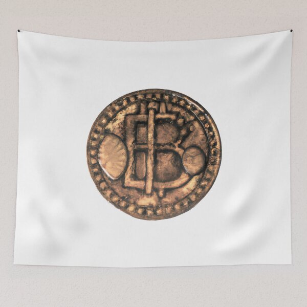 Item preview, Antique Bitcoin Coin Old Copper Steampunk Classic designed and sold by Eso-Genesis.