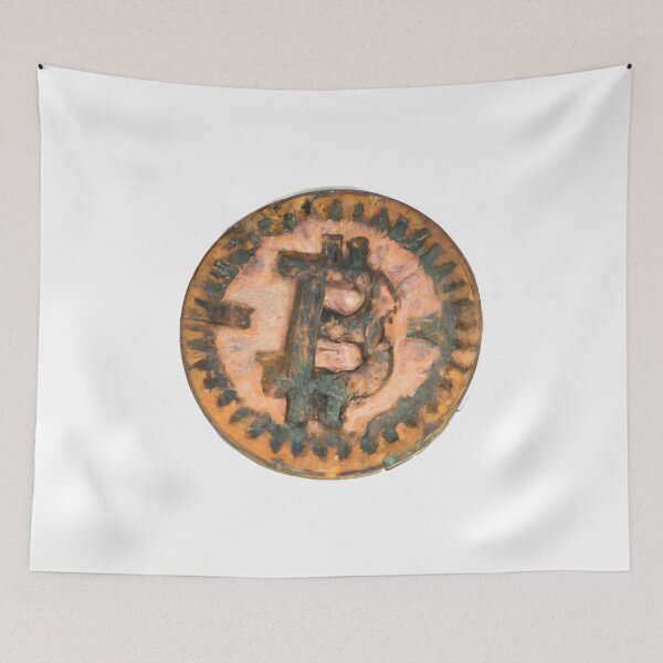 Item preview, Antique Bitcoin Coin Old Copper Steampunk Classic designed and sold by Eso-Genesis.