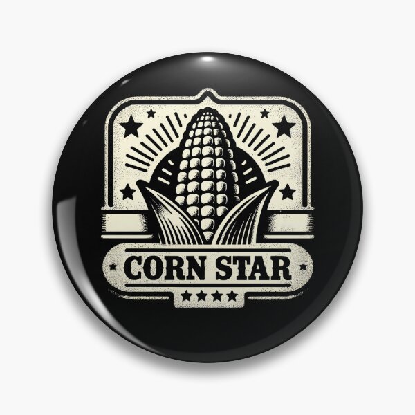Item preview, Corn Star Vintage Funny Farm Pun designed and sold by PantatKiller.