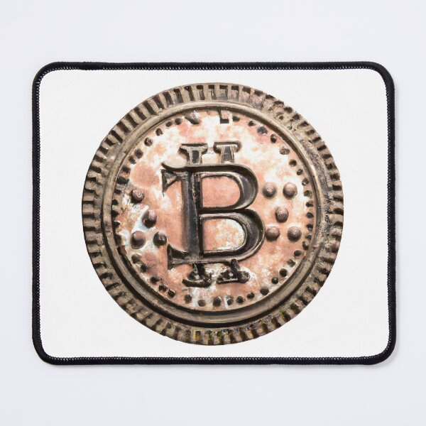 Item preview, Antique Bitcoin Coin Old Copper Steampunk Classic designed and sold by Eso-Genesis.