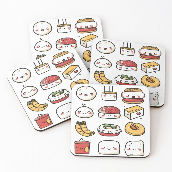 Item preview, Kawaii Food Cute Art  designed and sold by nomiraclehere.
