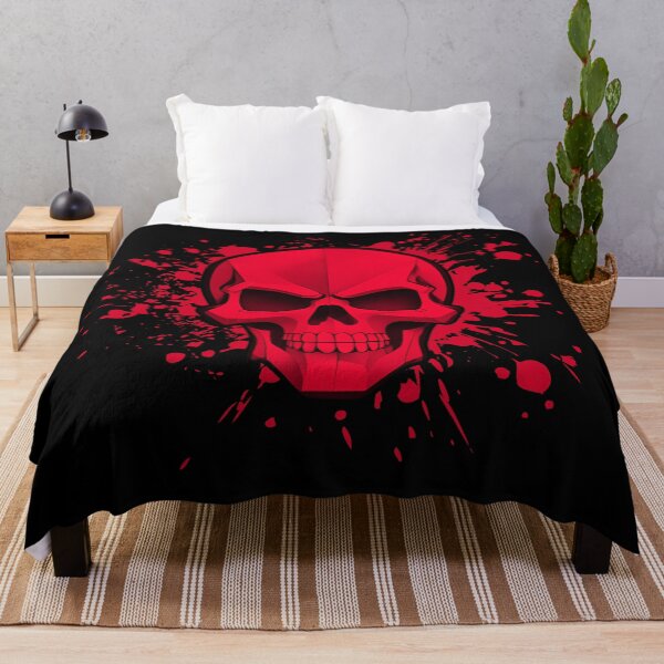 Item preview, Red Skull Splatter designed and sold by UNK-Fatigues.