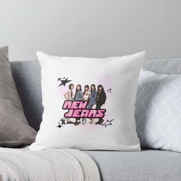 Kpop New Jeans Pillows & Cushions for Sale | Redbubble