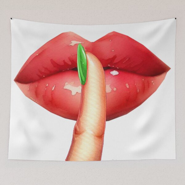Item preview, Lips shh designed and sold by Dawidsz79.