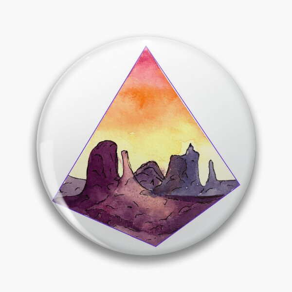 Item preview, Desert Pyramid in 2D Color designed and sold by elisewied.