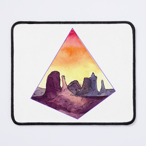 Item preview, Desert Pyramid in 2D Color designed and sold by elisewied.