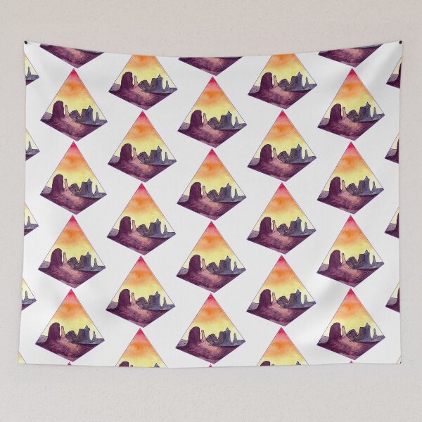 Item preview, Desert Pyramid in 2D Color designed and sold by elisewied.