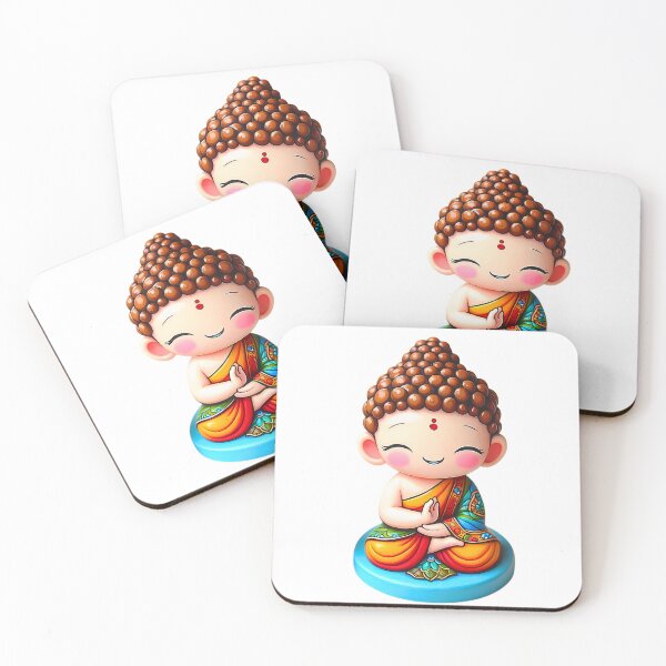 Item preview, Buddha Figurine Sticker designed and sold by We-Ai-Art.