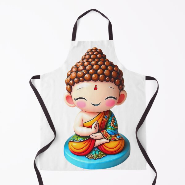 Item preview, Buddha Figurine Sticker designed and sold by We-Ai-Art.