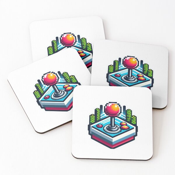 Item preview, 80s Arcade Joystick and Pixel Art Sticker designed and sold by SellG00Ds.