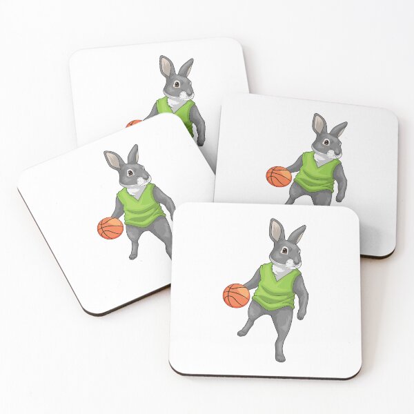Item preview, Rabbit Basketball player Basketball Sports designed and sold by Snabdesign84.