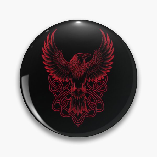 Item preview, A raven with open wings, celtic norse designed and sold by 123ks.