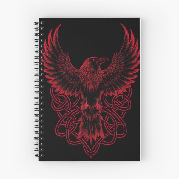 Item preview, A raven with open wings, celtic norse designed and sold by 123ks.