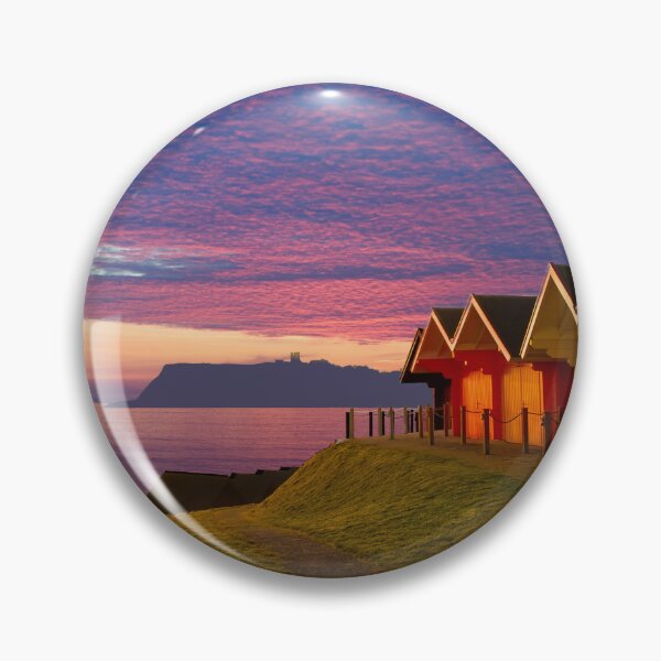 Item preview, Scarborough Sunrise Beach Huts designed and sold by Alisonchambers2.