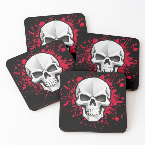 Item preview, Blood Splatter Skull designed and sold by UNK-Fatigues.