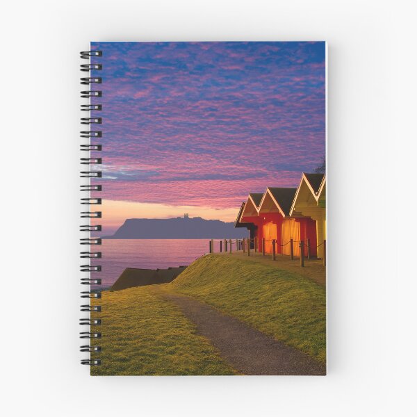 Item preview, Scarborough Sunrise Beach Huts designed and sold by Alisonchambers2.
