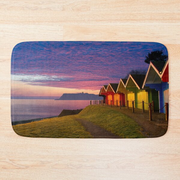 Item preview, Scarborough Sunrise Beach Huts designed and sold by Alisonchambers2.