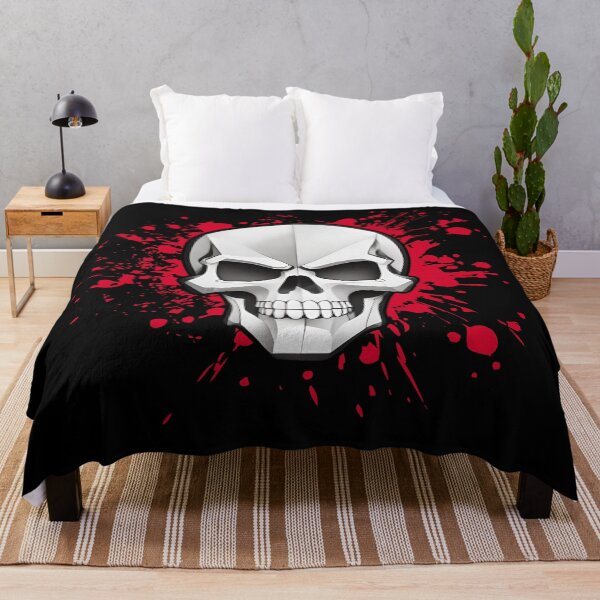 Item preview, Blood Splatter Skull designed and sold by UNK-Fatigues.