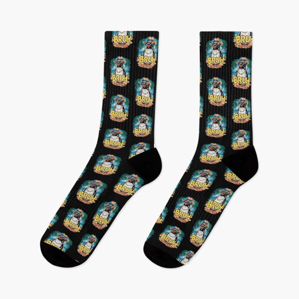 Item preview, Cool Penguin BRUH Beach Palm Trees Style Tropical beach designed and sold by w1ckerman.