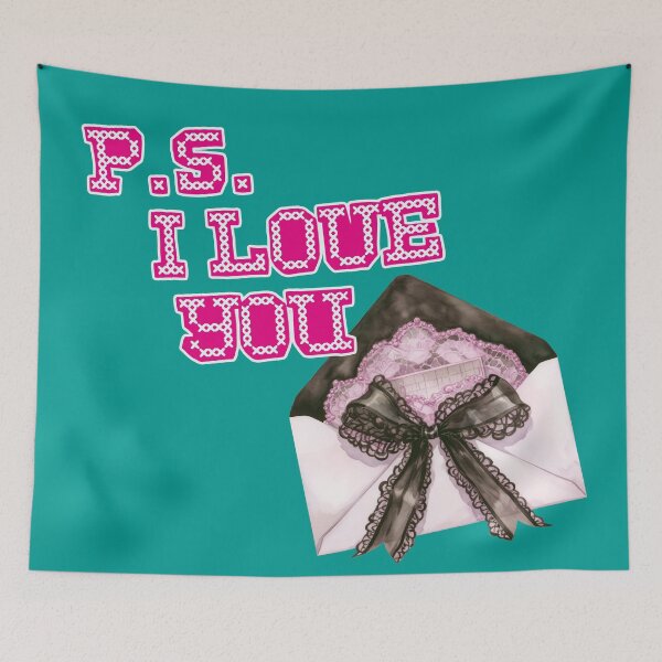 Item preview, PS I love you, love letter designed and sold by Mauswohn.