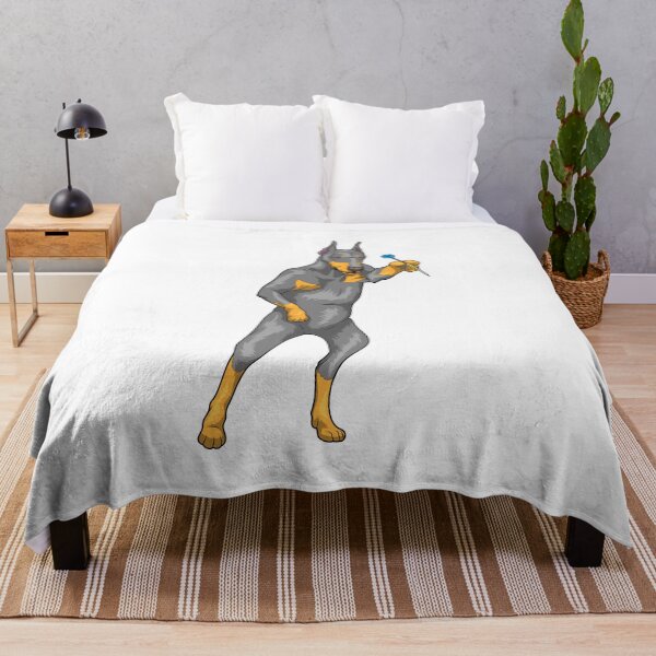 Aperçu de l'œuvre Flèche de fléchette Doberman créée et vendue par Snabdesign84.