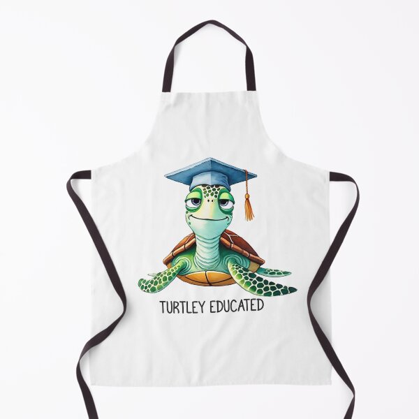 Item preview, Totally Educated "Turtley Educated" | Funny Graduation | The Dude Turtle | Duuude | Chill Turtle | Well-educated designed and sold by Fun-N-Cool-Tees.