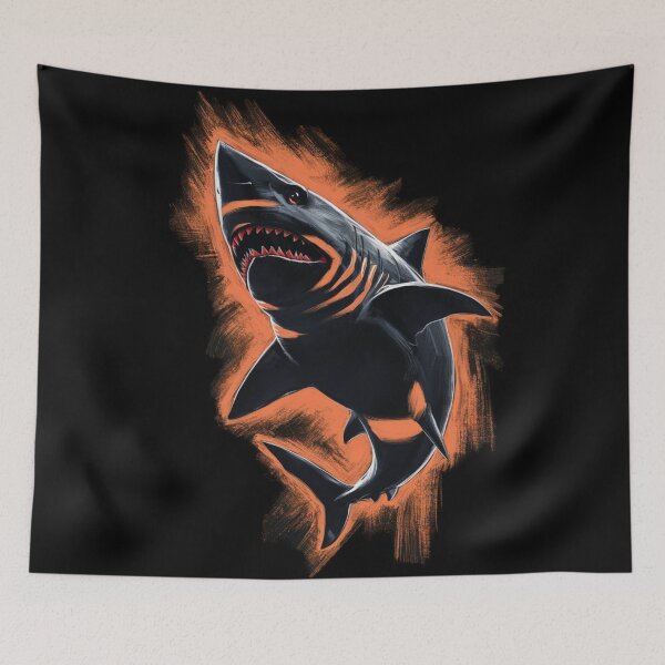 Item preview, glorious shark designed and sold by 123ks.